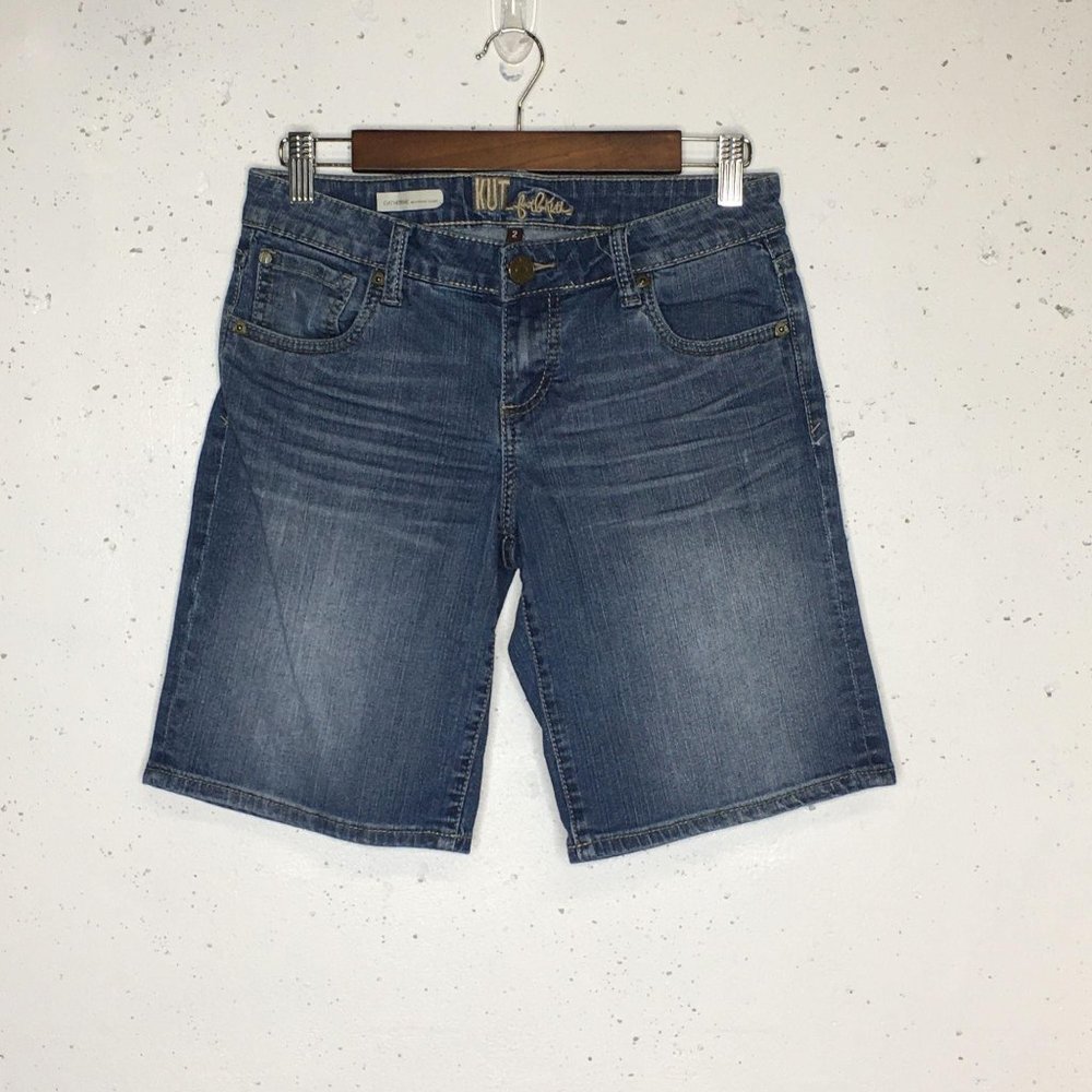 Kut from the Kloth Women's Boyfriend shorts size 2 - Picture 1 of 4